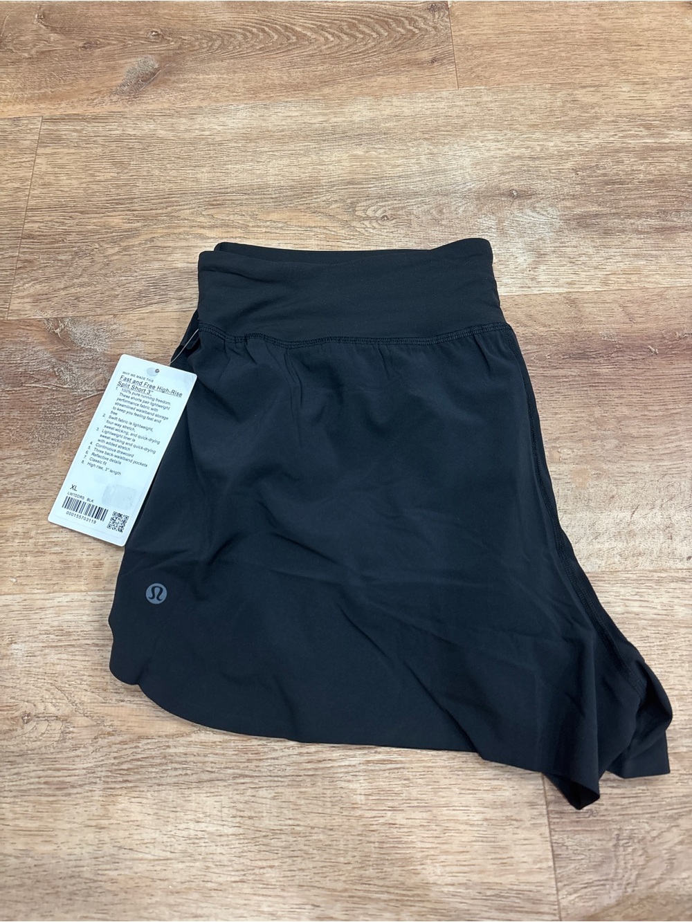 lululemon athletica Black Athletic Skort with Liner